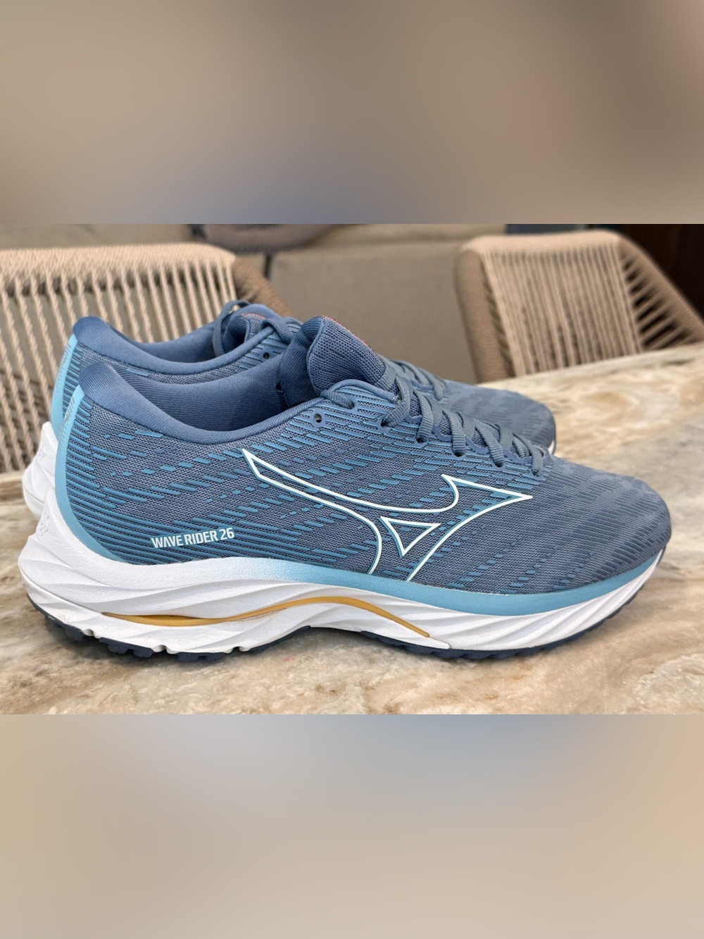 Women’s MIZUNO Wave Rider 26 Running shoes- Size 9.5 - Picture 3 of 8